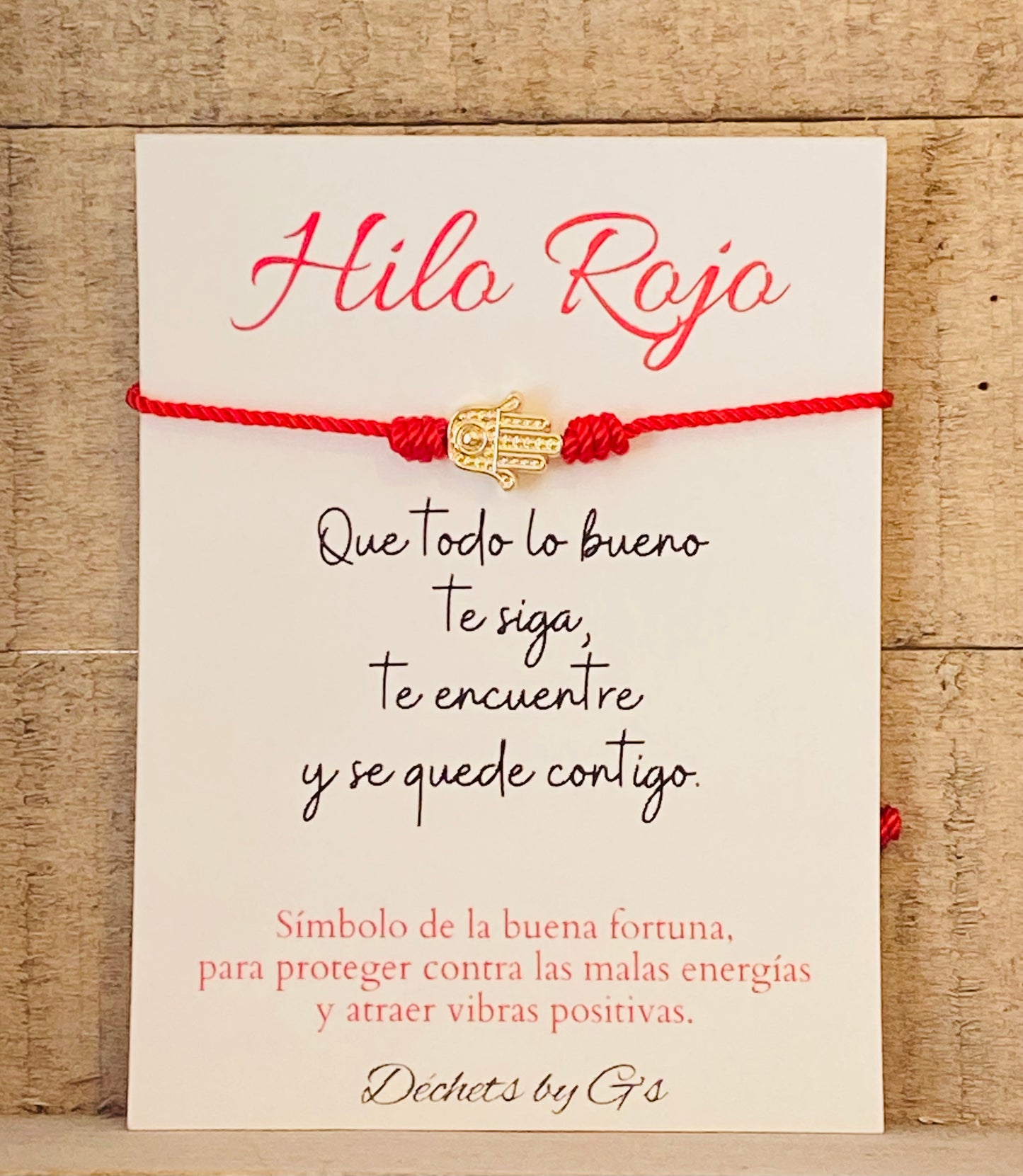 Hilo Rojo De La Suerte