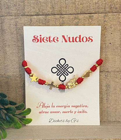 Pulsera de amuletos: éxito, fe